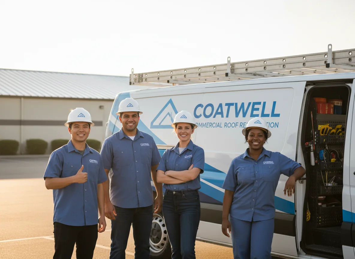 Commercial roof coating company in Sapphire, NC